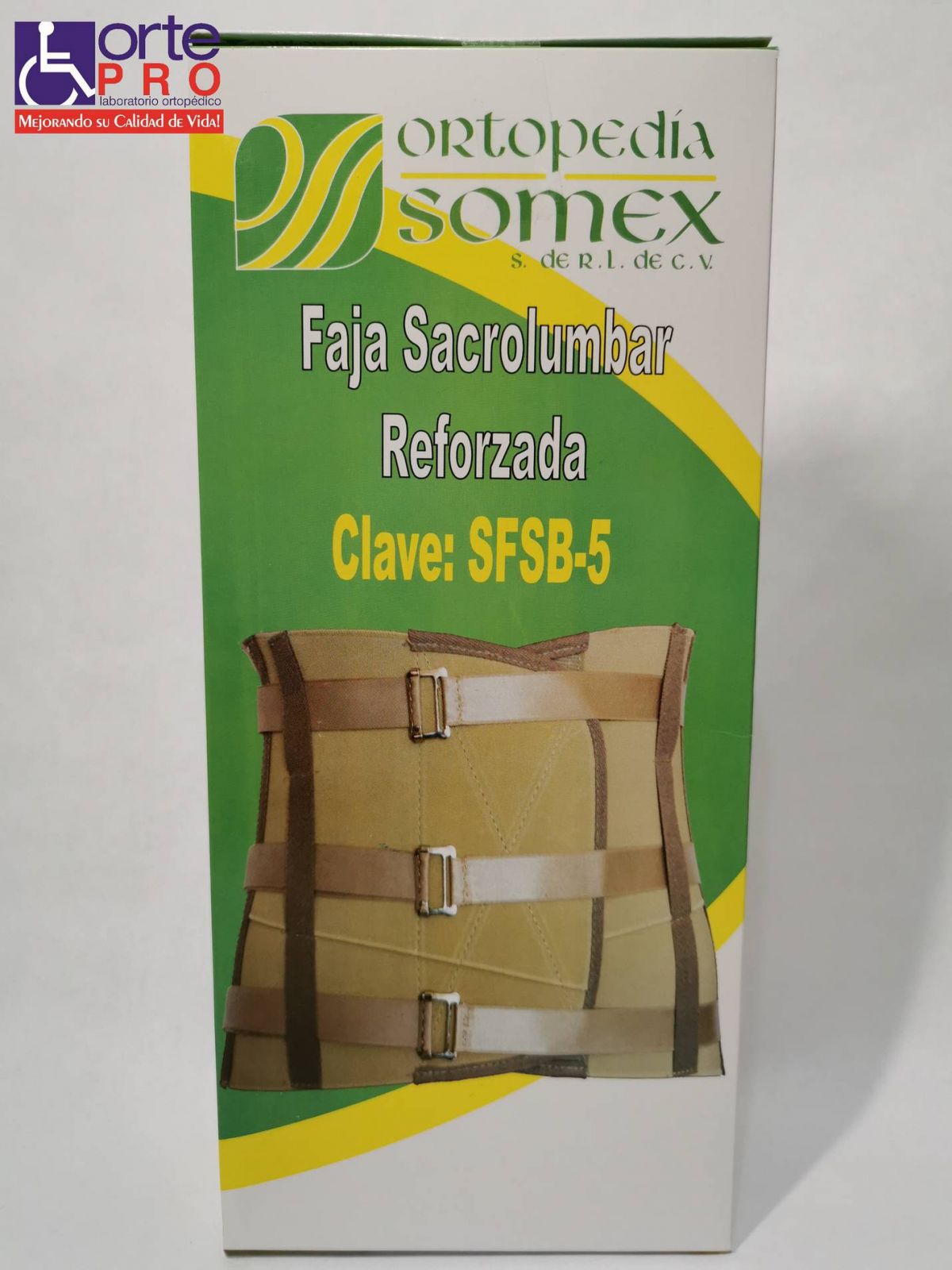 Comprar Faja Sacrolumbar con refuerzo A04 en Ortopedia López Gómez